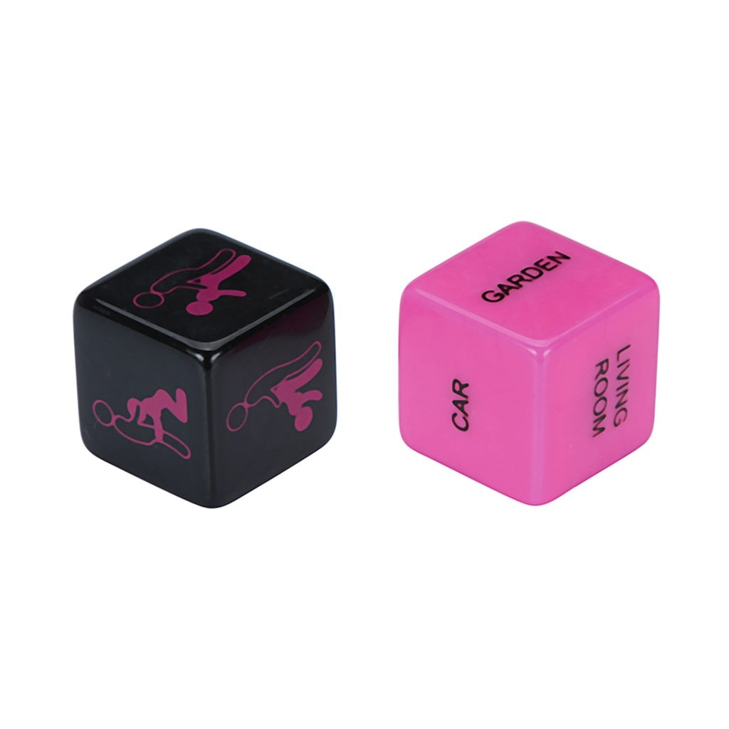 2Pcs Sides Love Posture Sex Couple Dice Fetish Sextoys Sexy Romance Erotic Craps Toy Sex Products sex toys for couples Y10.15